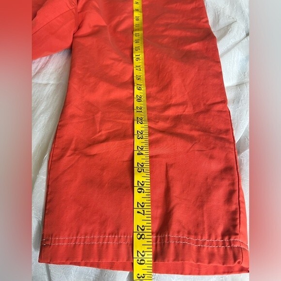 Vintage Nike Grey Tag Orange Windbreaker Capri Athletic Pants Size XL (16-18) - Picture 11 of 12